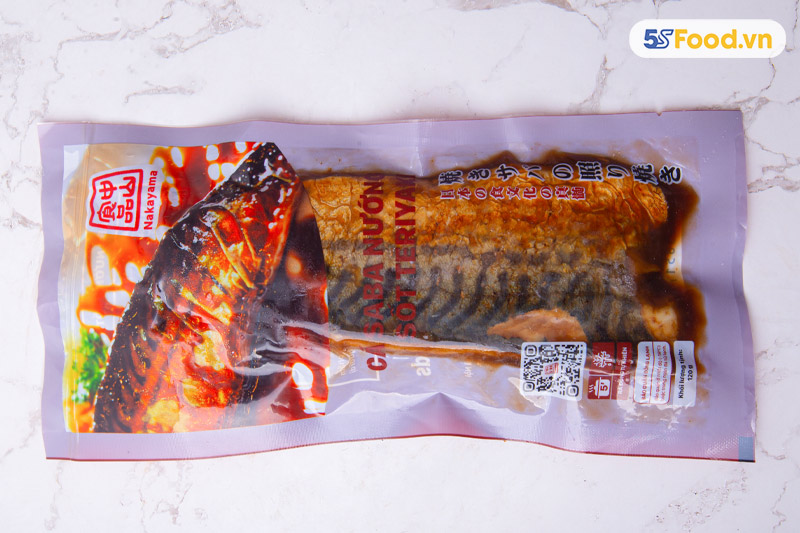 Cá Saba sốt Teriyaki 120g