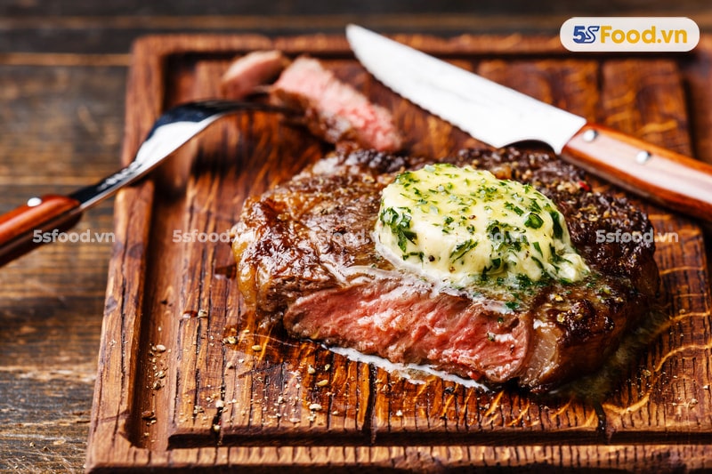 Choice (loại cao cấp) - Thăn lưng bò Mỹ  - Rib Eye Beef USDA