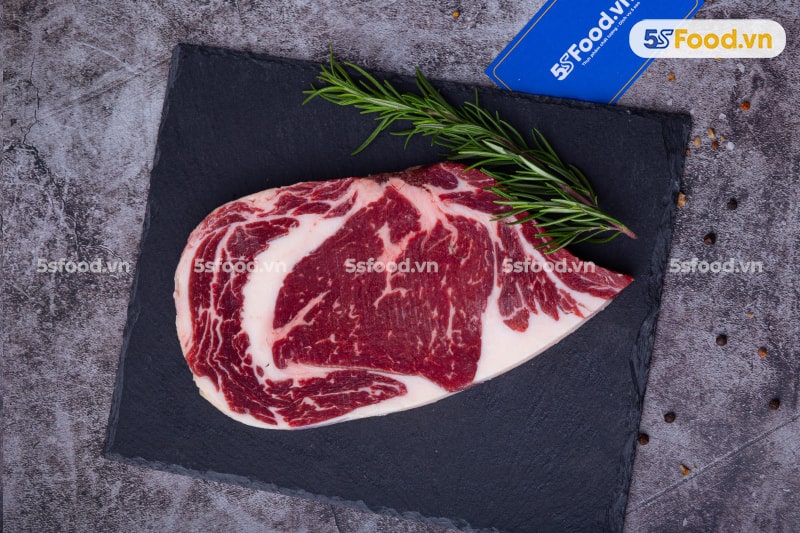 Choice (loại cao cấp) - Thăn lưng bò Mỹ  - Rib Eye Beef USDA