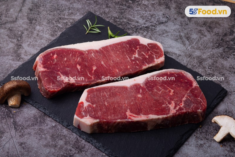Choice (loại cao cấp) - Thăn ngoại bò Mỹ - Striploin beef USDA